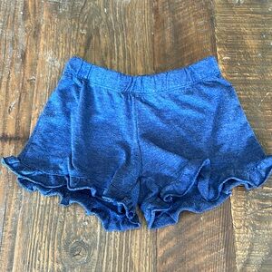 Firehouse Blue Ruffle Shorts Girls Small